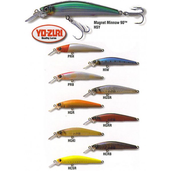 Yo-Zuri Magnet Minnow F R728 mm. 90 gr. 10 colore HGRR